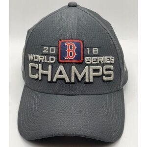 New Era‎ 39THIRTY Boston Red Sox 2018 World Series Champs One Size Fits Most Hat